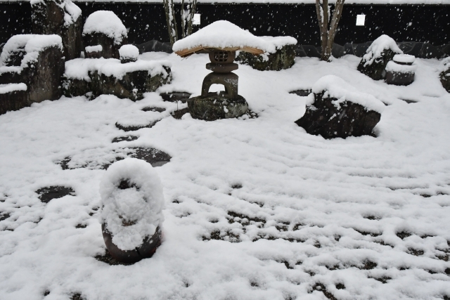 ギャラリーふうの雪景色