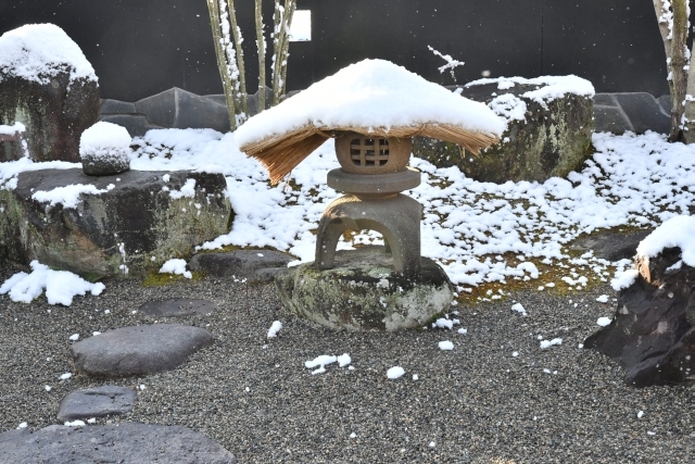 雪の朝