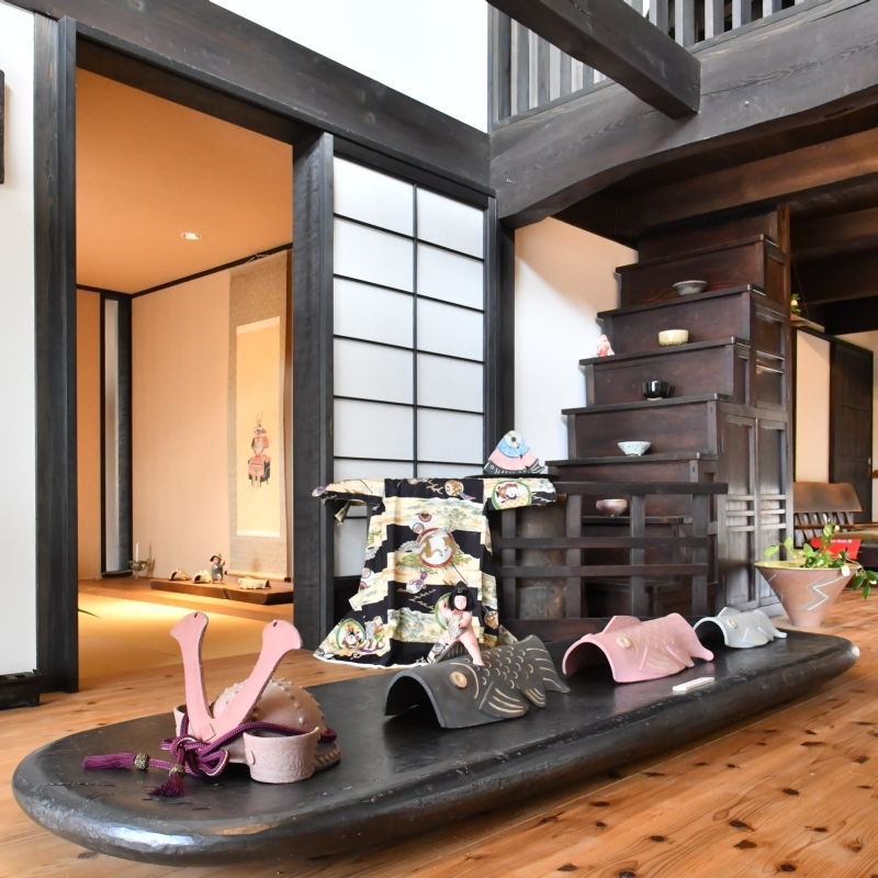 端午の節句の展示