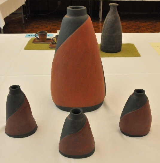 津山工芸展に陶芸作品を出品しています