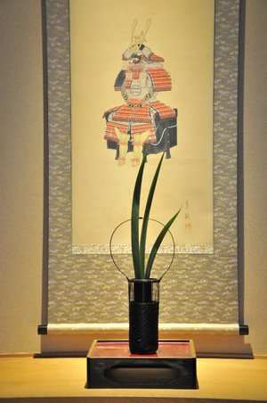 ギャラリーふう 5月の展示と庭の風景