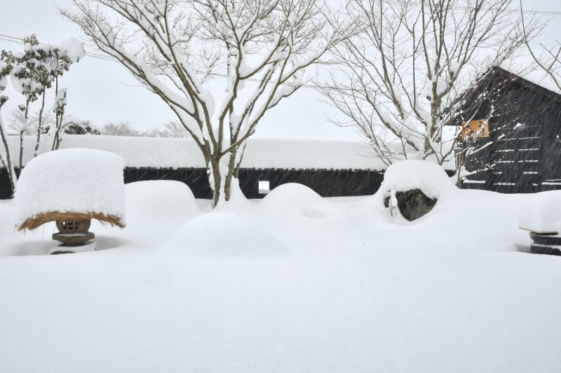ギャラリーふうの雪景色