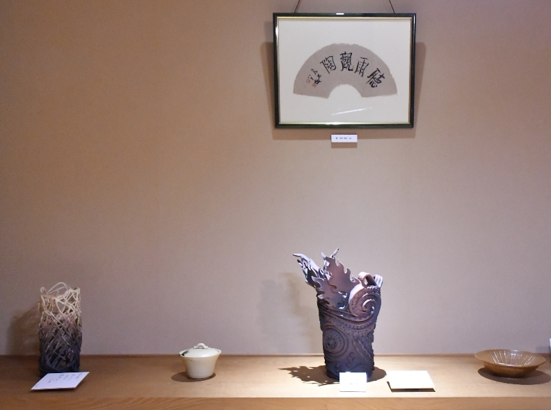 陶芸教室作品展が始まりました