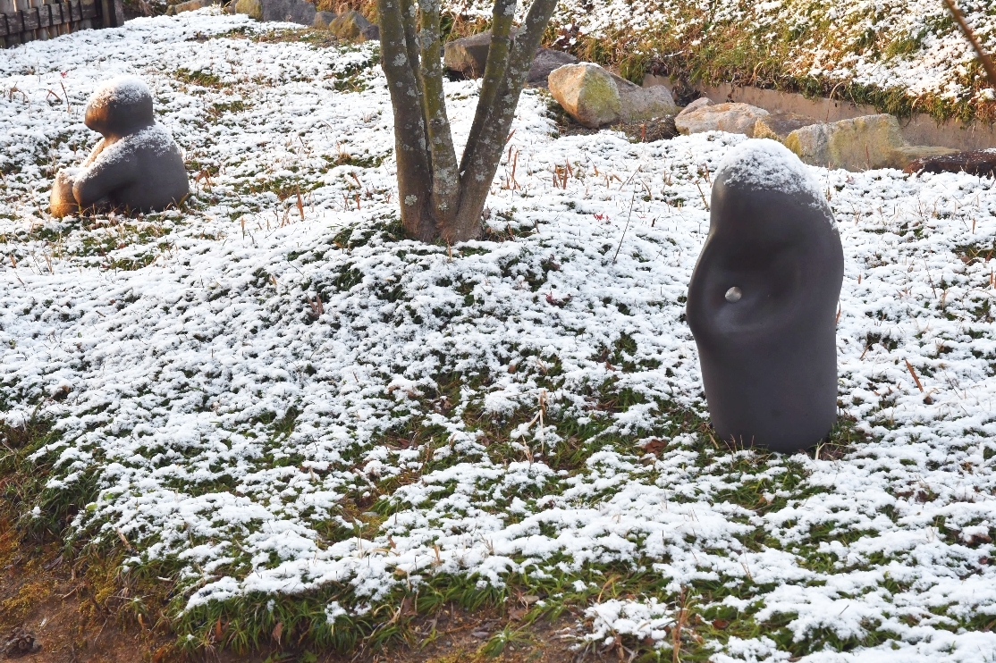 少し雪化粧