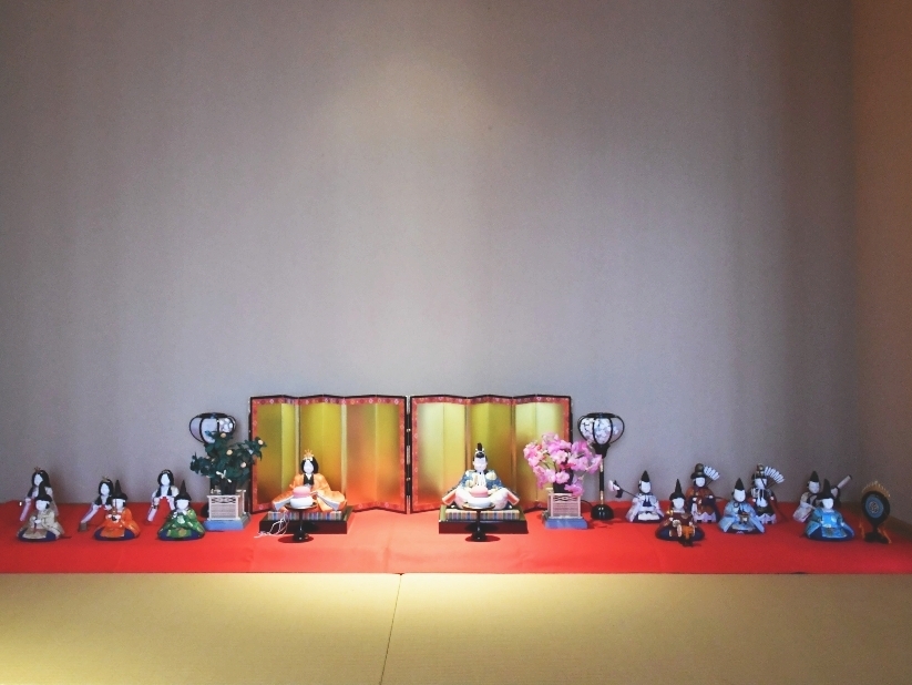 ギャラリーふうの2~3月の展示と庭の風景
