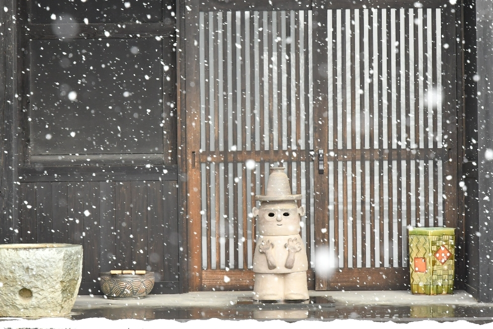 ギャラリーふうの雪景色