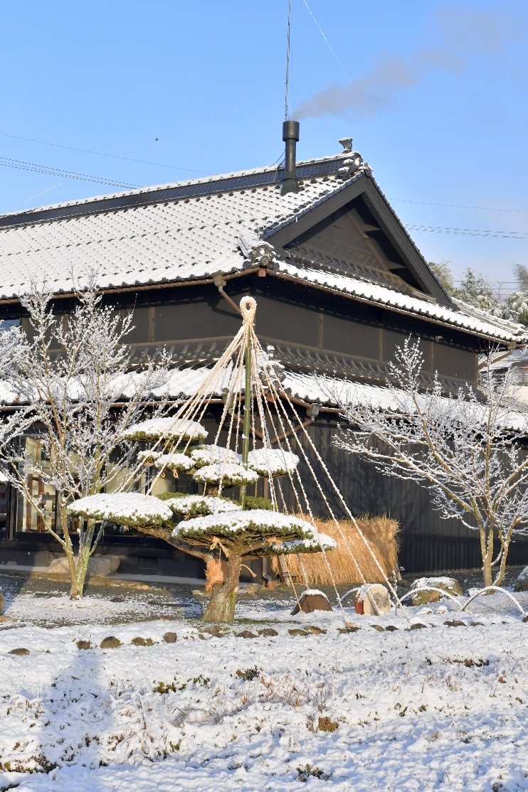 ギャラリーの雪景色